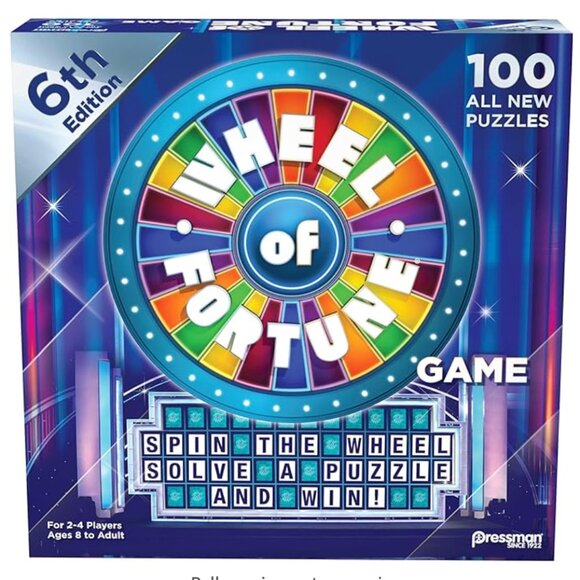 wheel of fortune Other - WHEEL OF FORTUNE 6th EDITION GAME SEALED NEW